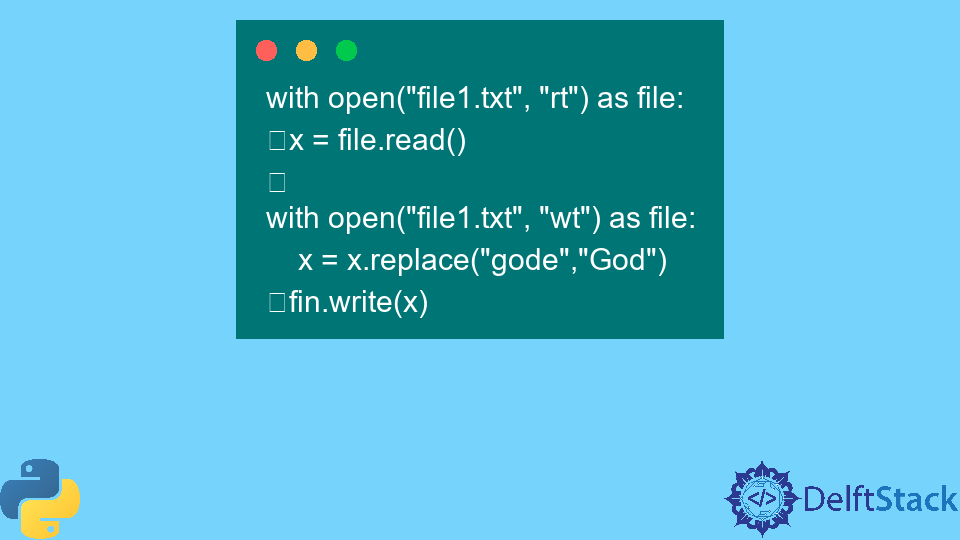 Как перезаписать строку в файле python